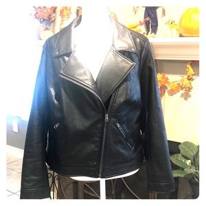 Imitation Leather jacket